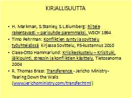 KIRJALLISUUTTA
