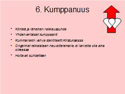 6. Kumppanuus